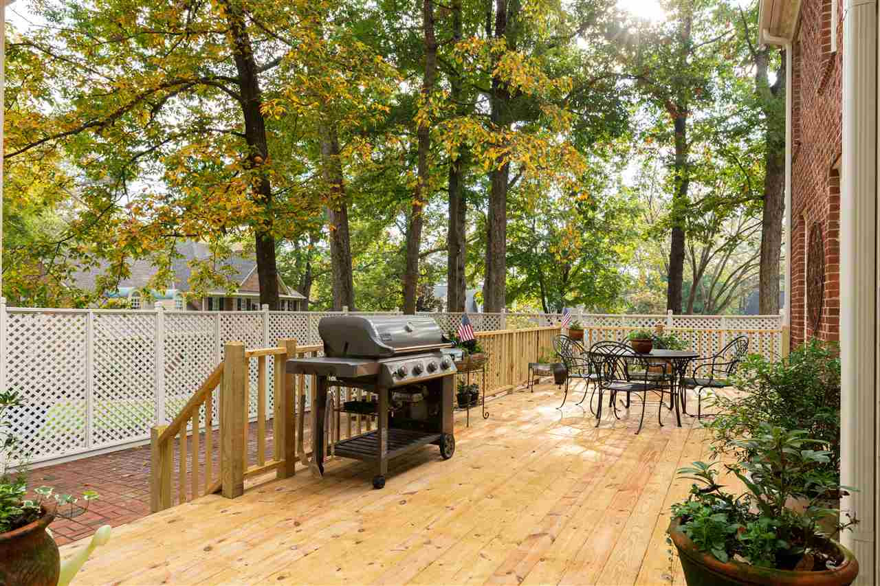 2028 Aurora Drive Raleigh, NC 27615 - Photo 16 of 21 Large outdoor deck ( brand new!) perfect for entertaining Patio/Deck