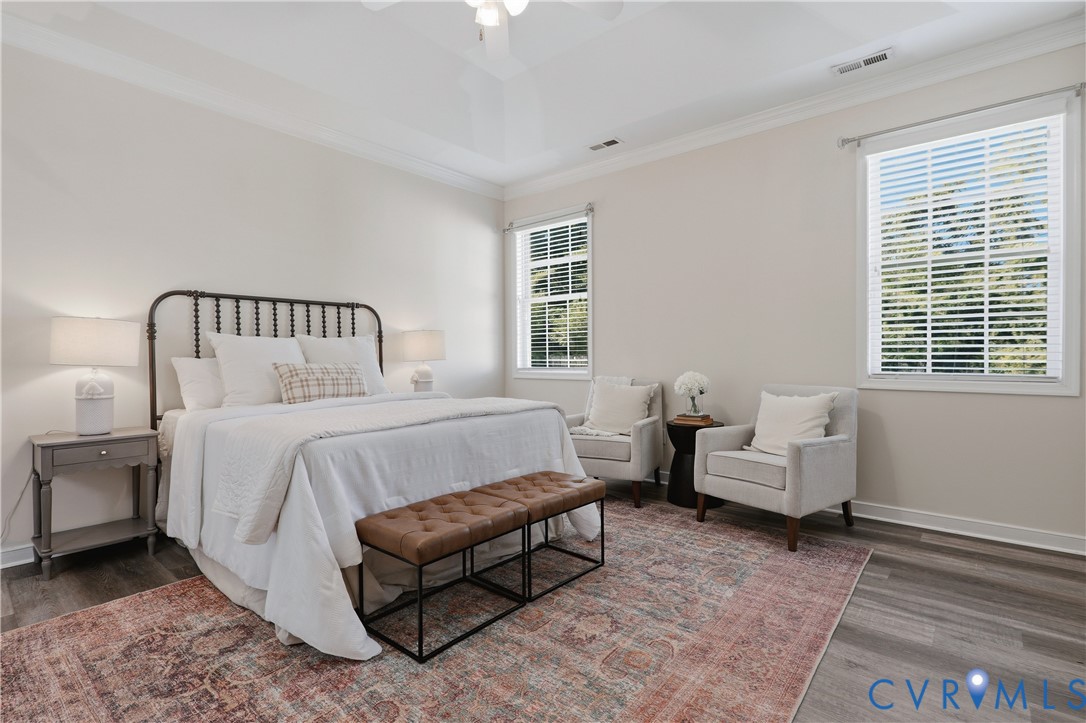 5101 Kenmare Loop Richmond, VA 23234 - Photo 22 of 43 Primary Bedroom on the first floor. Two walk in cl