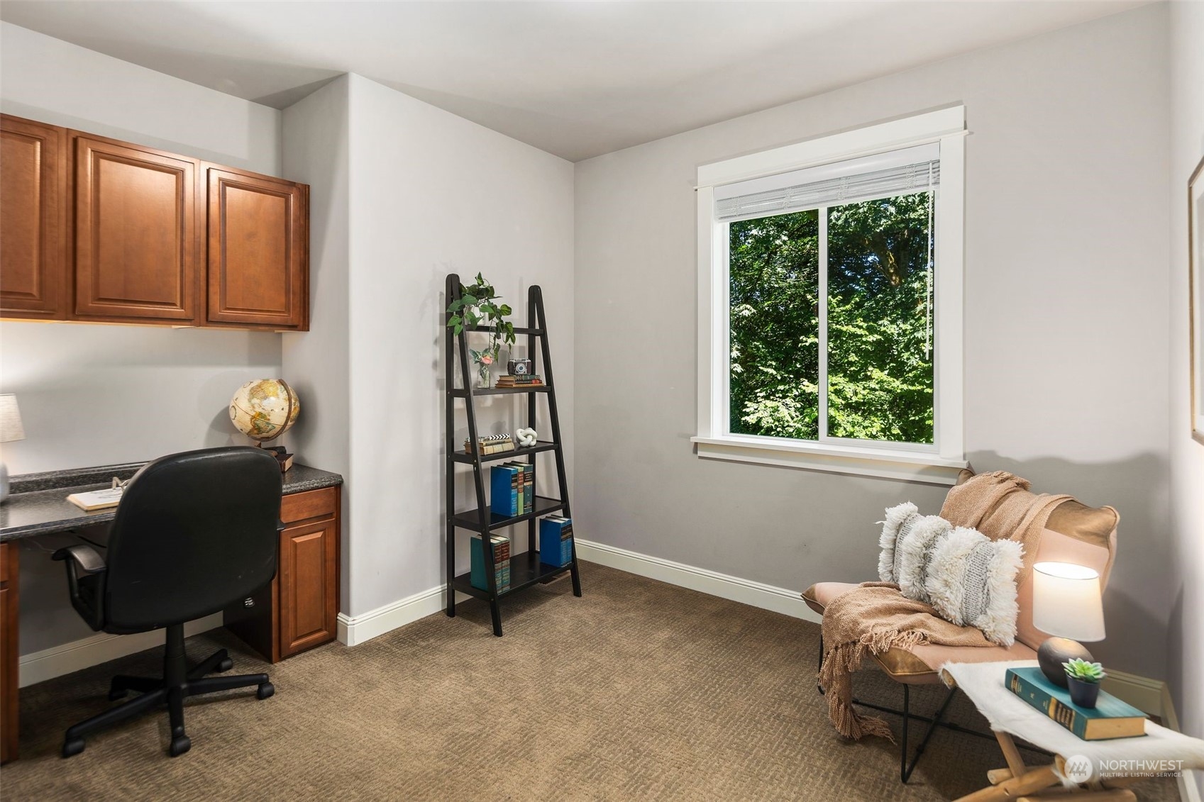 22817 Barker Road Bothell, WA 98021 - Photo 21 of 40 a view of a livingroom with workspace and a window