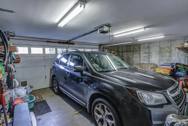 a front view of a building