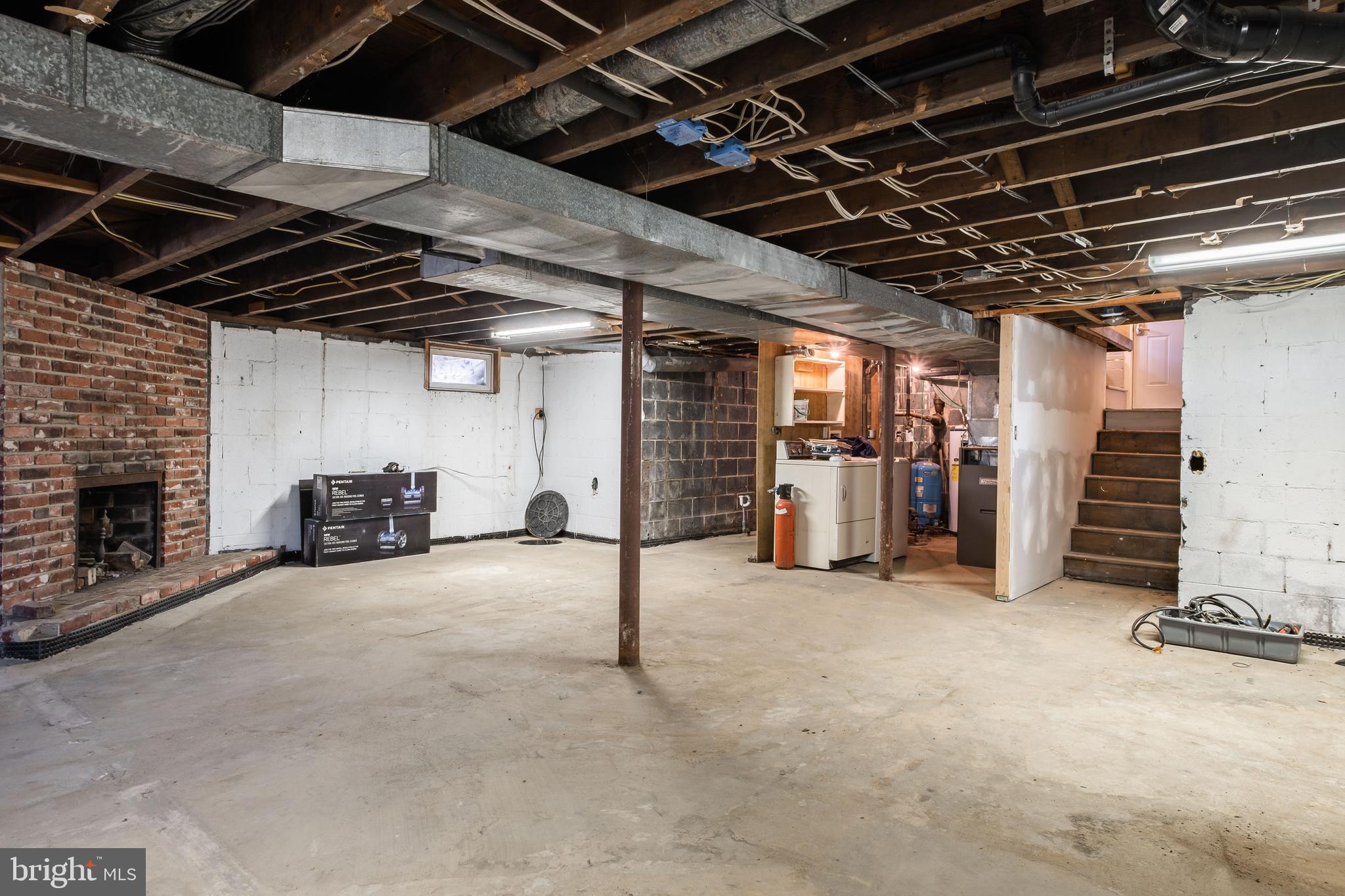 11 Chairville Road Medford, NJ 08055 - Photo 22 of 24 Wood Burning Fireplace in Basement