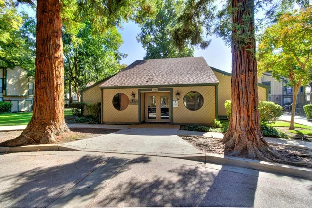 a view of a barn with yard