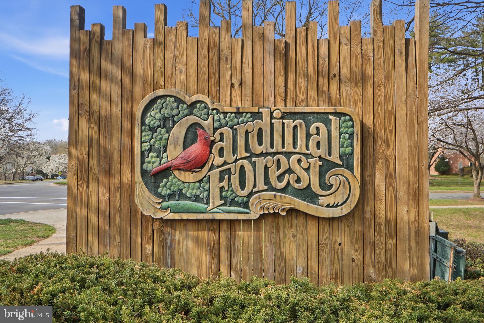 8230 Carrleigh Parkway, Unit 84 Springfield, VA 22152 - Photo 25 of 28 a sign that is on the wall of a building