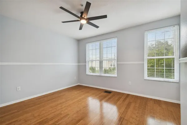 wooden floor in an empty room