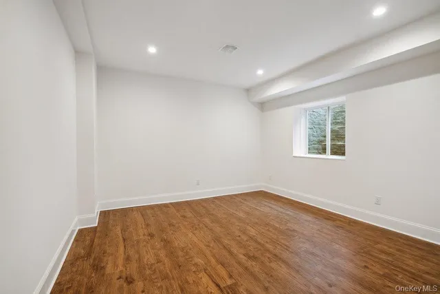 a view of empty room