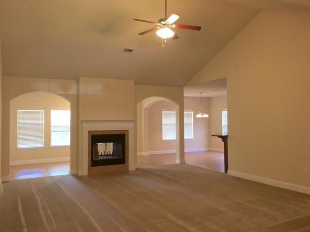 624 Red Fern Road Crestview, FL 32536 - Photo 3 of 26 a view of a livingroom with a fireplace