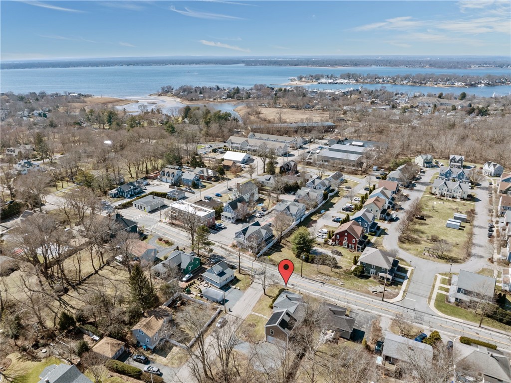 168 Washington Road Barrington, RI 02806 - Photo 34 of 43 Aerial view - Bullock Cove