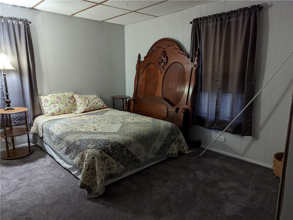 71 Blanche Road Fredericktown, PA 15333 - Photo 17 of 19 a bedroom with a bed a mirror and dresser