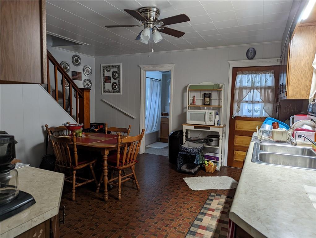 71 Blanche Road Fredericktown, PA 15333 - Photo 9 of 19 a room with furniture a chandelier and a dining table