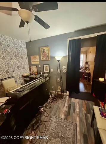 a living room with a couch