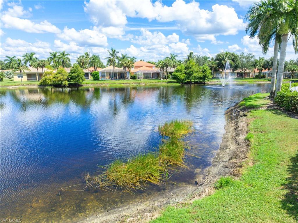 14488 Grapevine Drive Naples, FL 34114 - Photo 32 of 36 a view of a lake with houses in the back