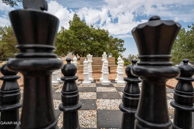 an aerial view of residential house with outdoor space