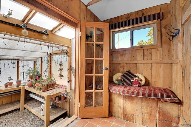 a view of a entryway door of the house