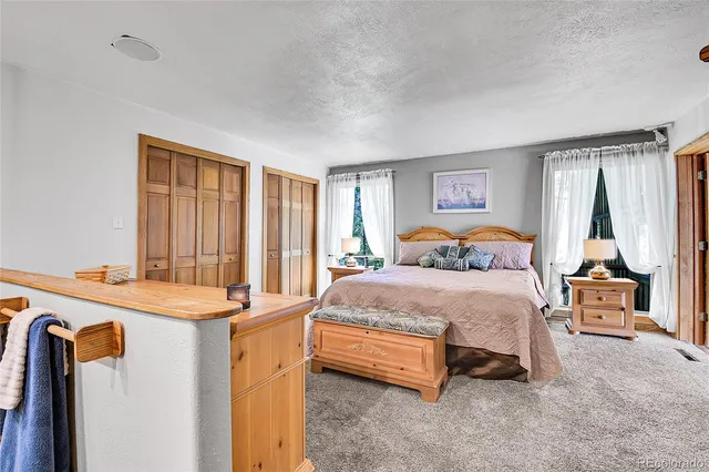 a bathroom with sink and mirror
