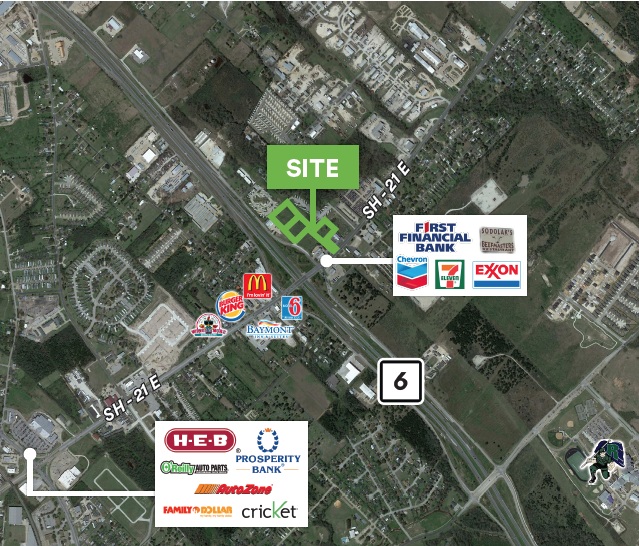 1634 North Earl Rudder Freeway Bryan, TX 77808 - Photo 2 of 7 a sign that is on the wall of a building