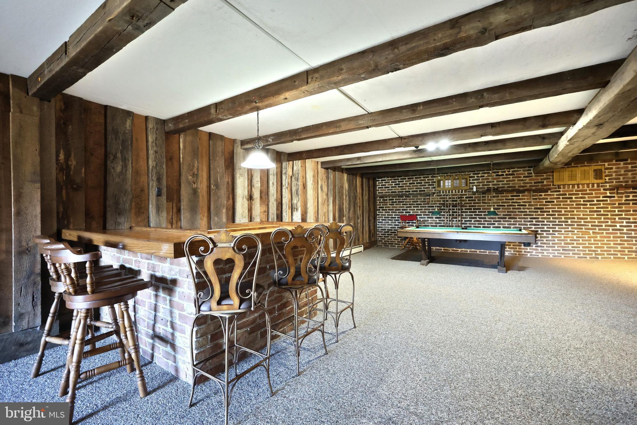 150 Ridge Avenue Glen Rock, PA 17327 - Photo 37 of 49 Rustic charm Lower Level Large Rec Room