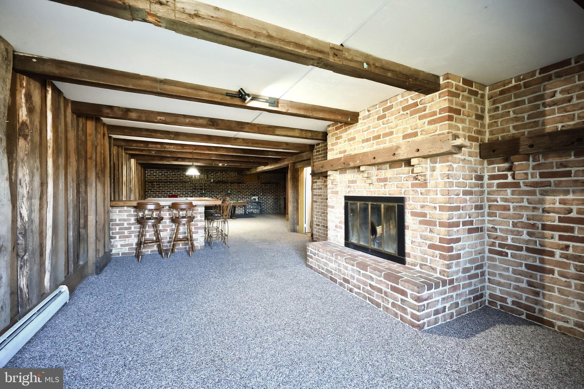 150 Ridge Avenue Glen Rock, PA 17327 - Photo 43 of 49 Rustic charm with exposed beams and brick.