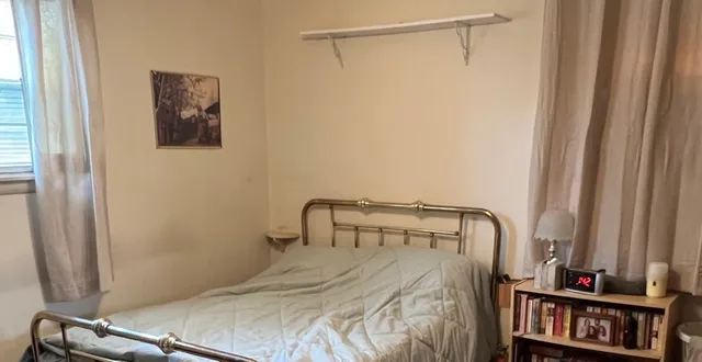 a view of a city from a balcony