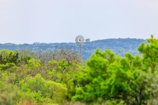 a view of a lush green field