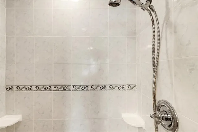 a view of a bathroom with sink