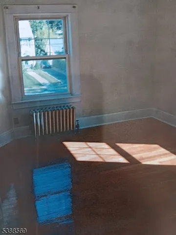 a bathroom with a window
