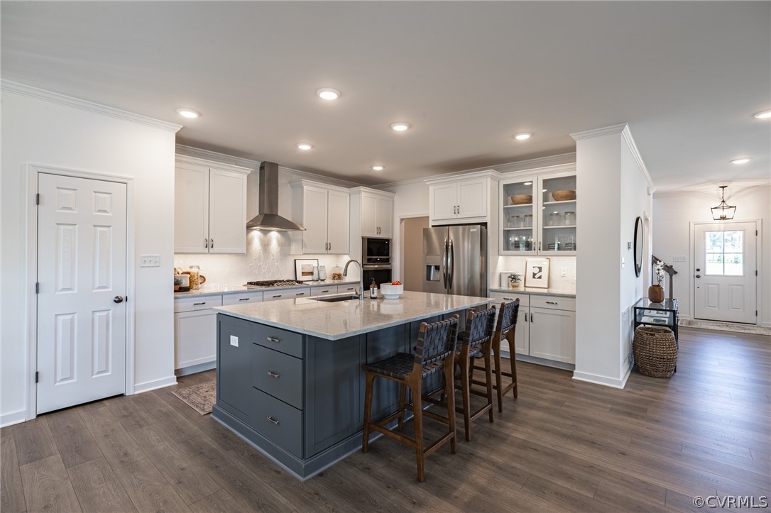 1602 Reed Marsh Place Goochland, VA 23063 - Photo 11 of 41 a kitchen with a table and chairs in it