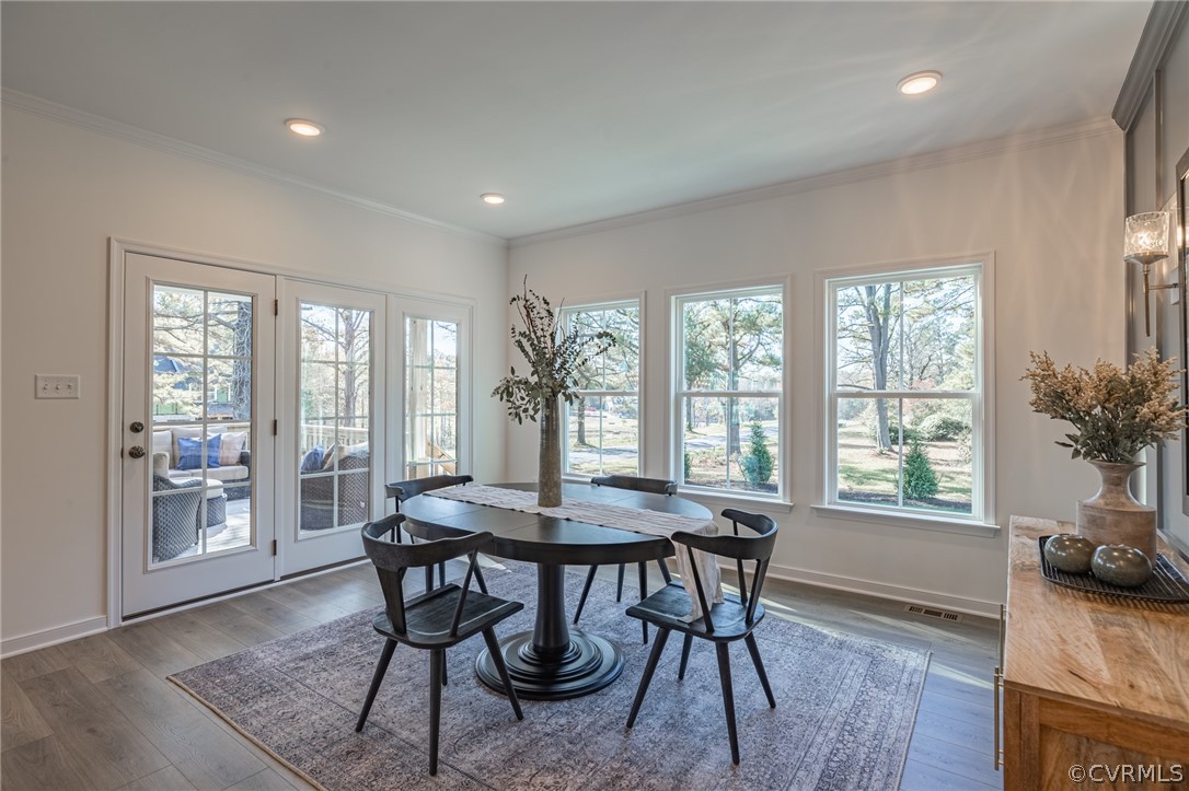 1602 Reed Marsh Place Goochland, VA 23063 - Photo 19 of 41 a dining room with furniture and window