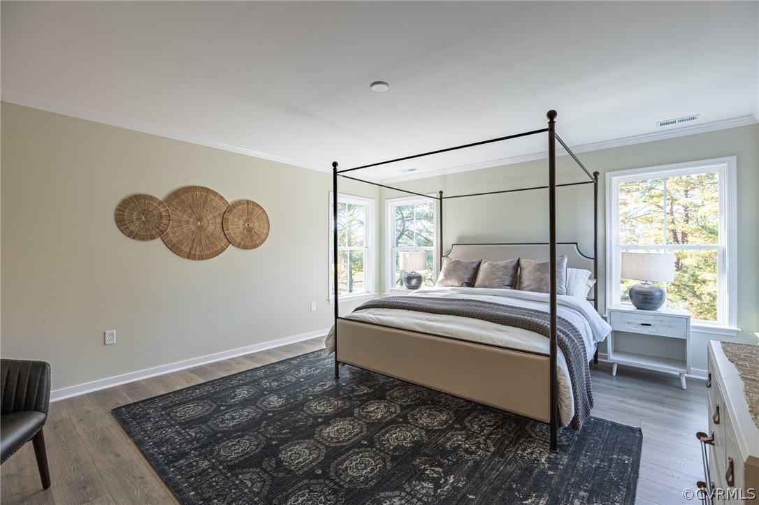 1602 Reed Marsh Place Goochland, VA 23063 - Photo 21 of 41 a bedroom with a bed and window