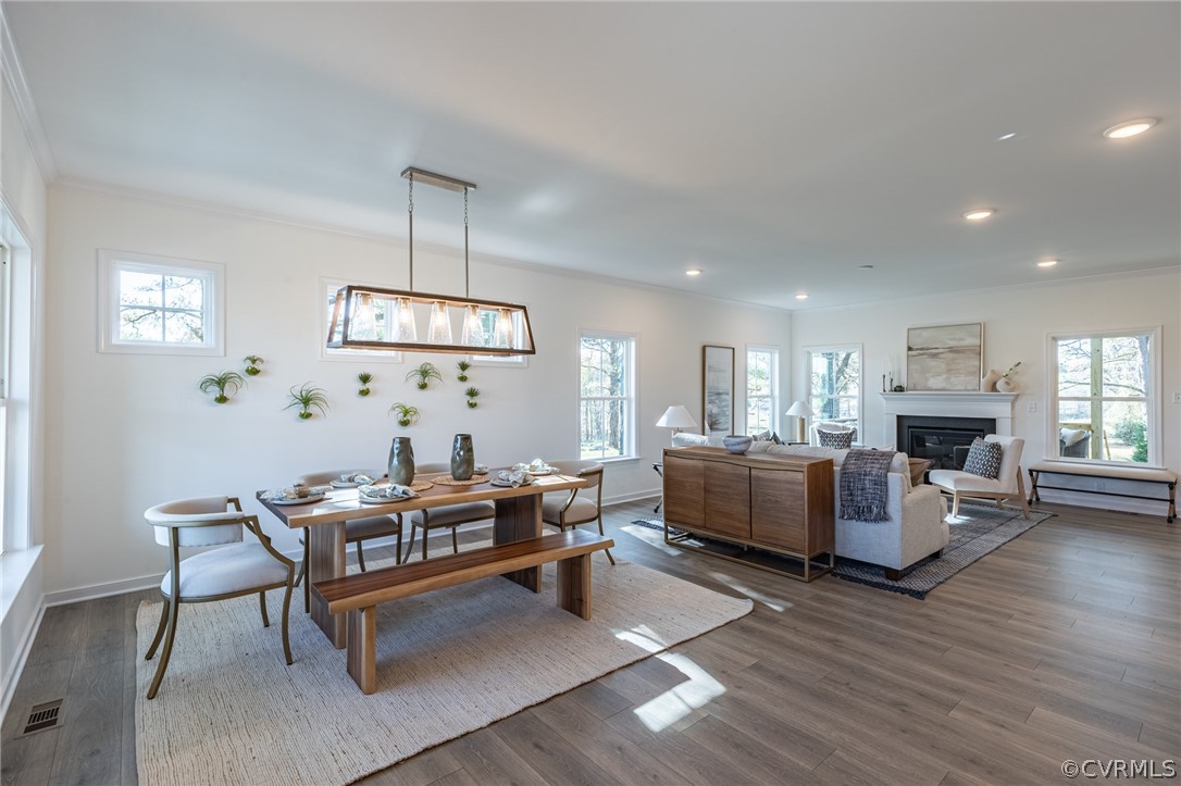 1602 Reed Marsh Place Goochland, VA 23063 - Photo 3 of 41 a living room with furniture and a wooden floor
