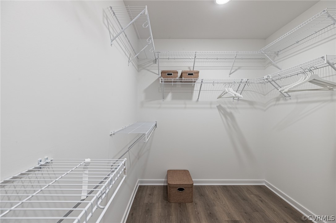 1602 Reed Marsh Place Goochland, VA 23063 - Photo 36 of 41 a view of a room with racks on the wall