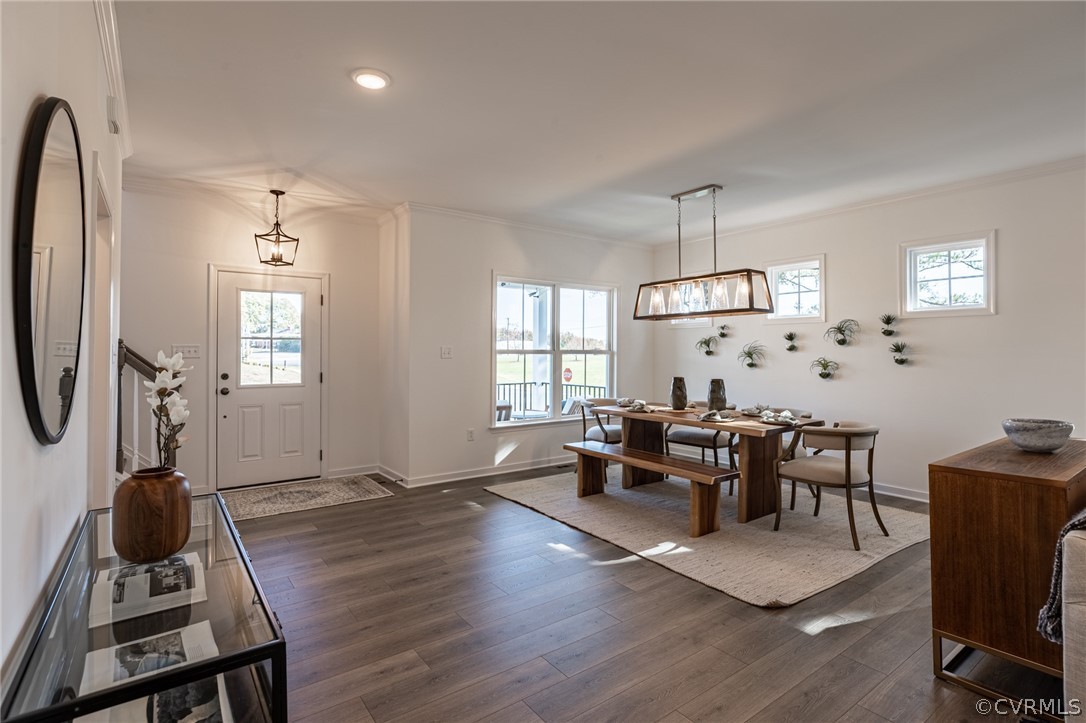 1602 Reed Marsh Place Goochland, VA 23063 - Photo 8 of 41 a living room with furniture or wooden floor and a window