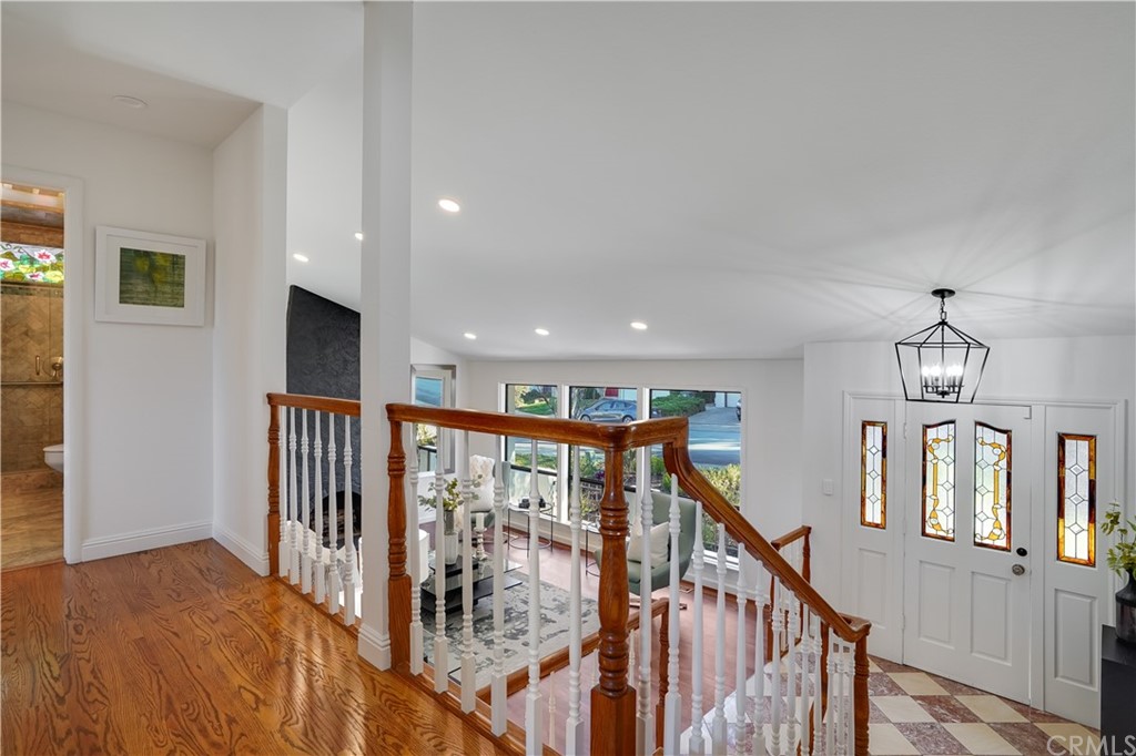 1988 Timberlane Way San Mateo, CA 94402 - Photo 19 of 36 a view of entryway with stairs and wooden floor