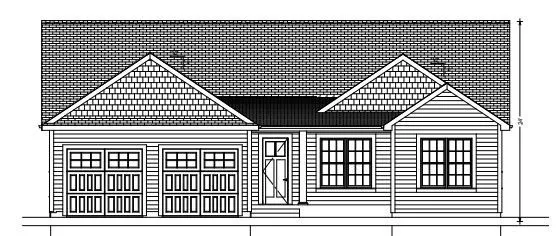 a view of a building from stairs