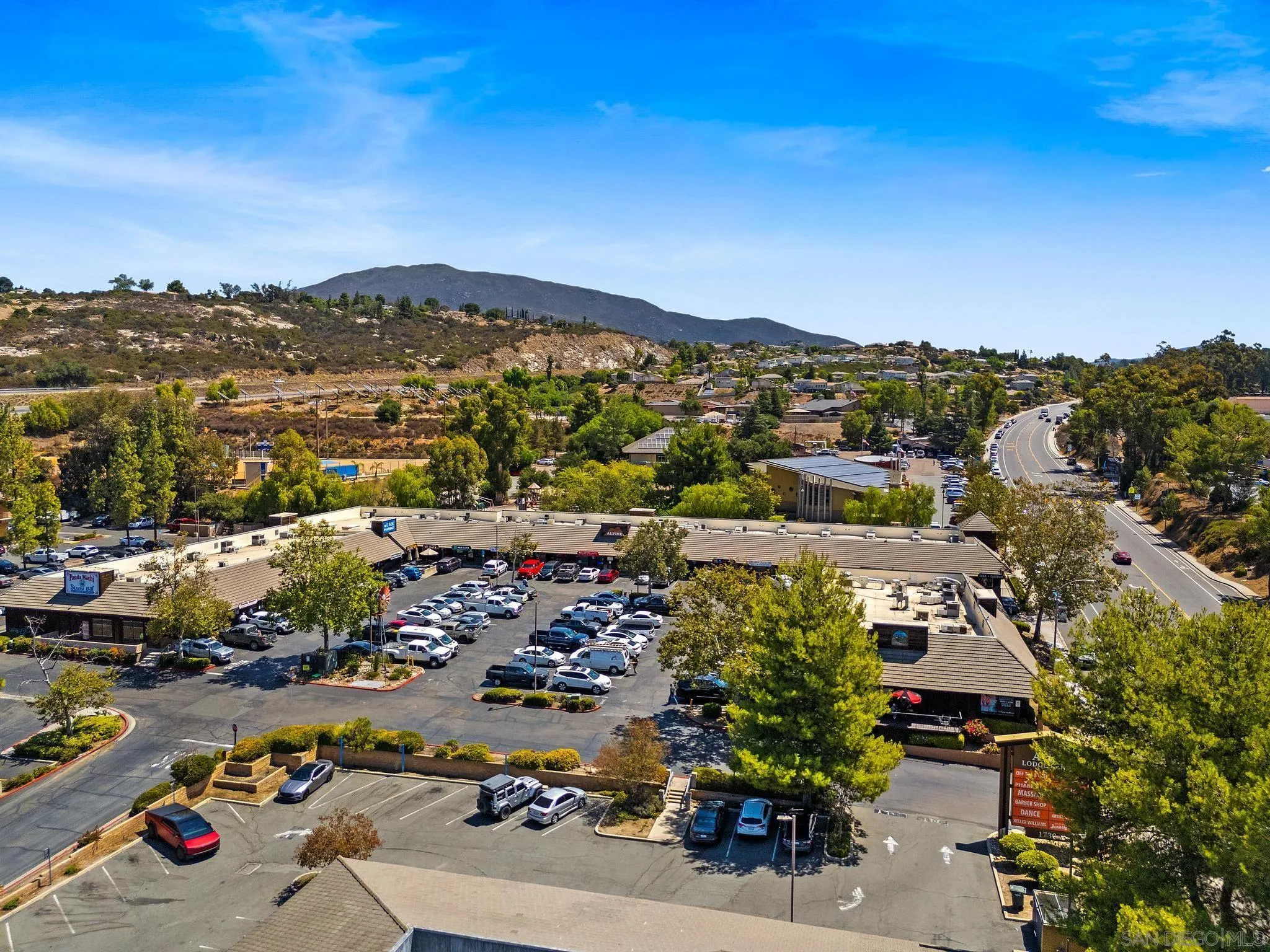 2028 Boulders Road Alpine, CA 91901 - Photo 49 of 56 an aerial view of residential building and street