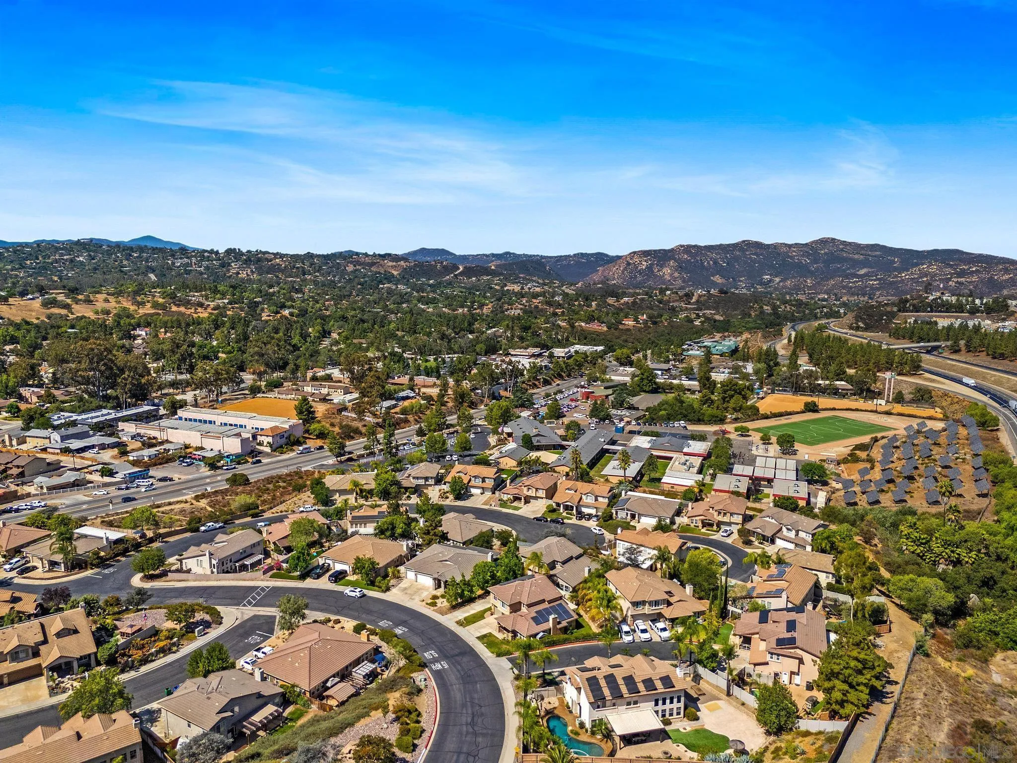 2028 Boulders Road Alpine, CA 91901 - Photo 53 of 56 an aerial view of multiple house