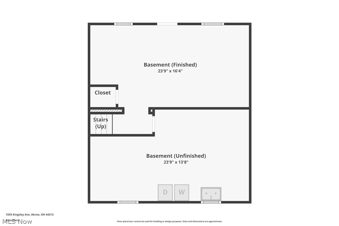 2758 Shellhart Road Norton, OH 44203 - Photo 40 of 41 Lower level floor plan