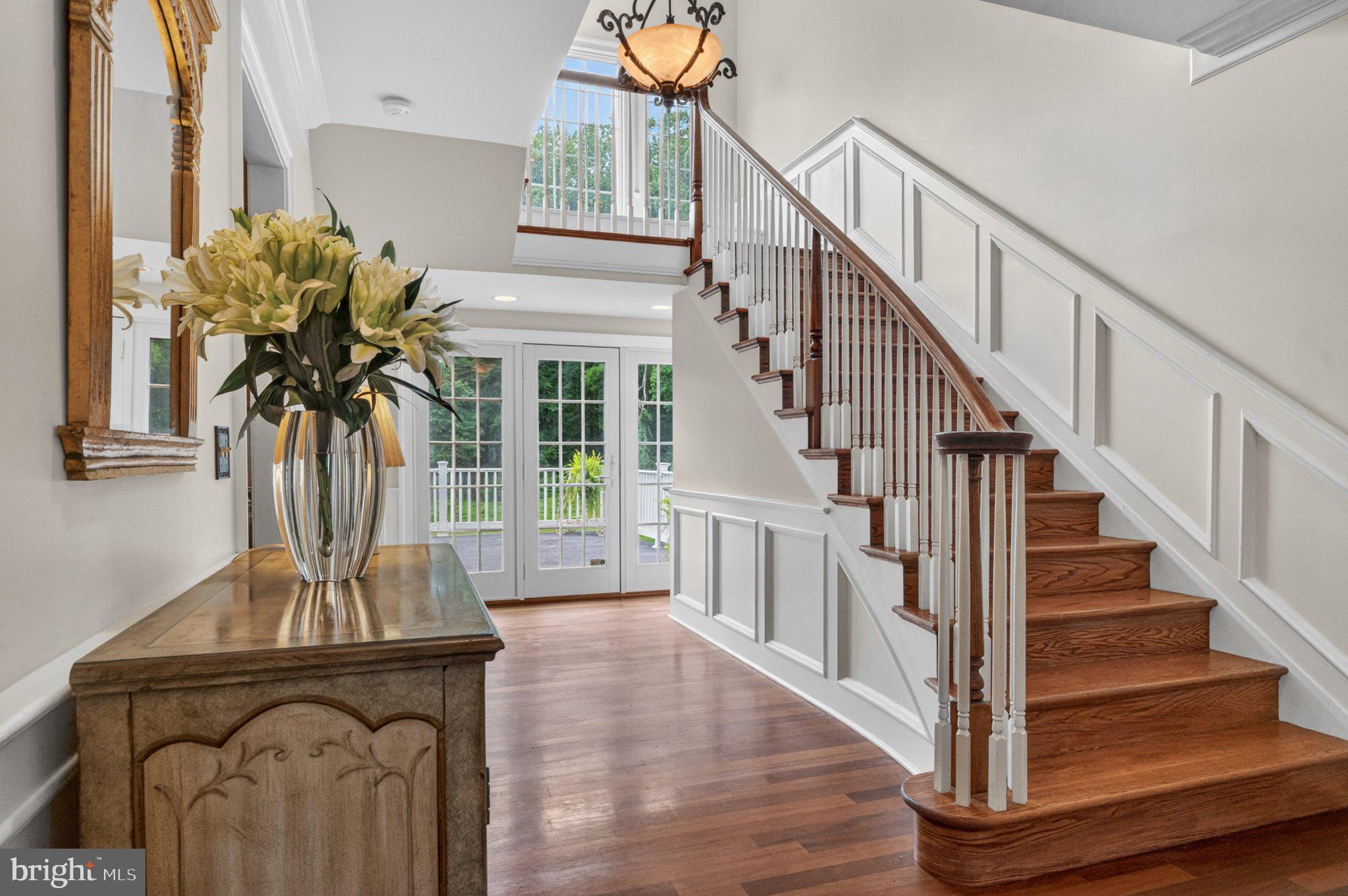 342 Ring Road Chadds Ford, PA 19317 - Photo 17 of 95 Elegant foyer with grand staircase.