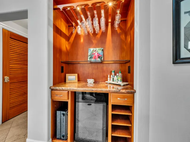 a room with a sink and a window