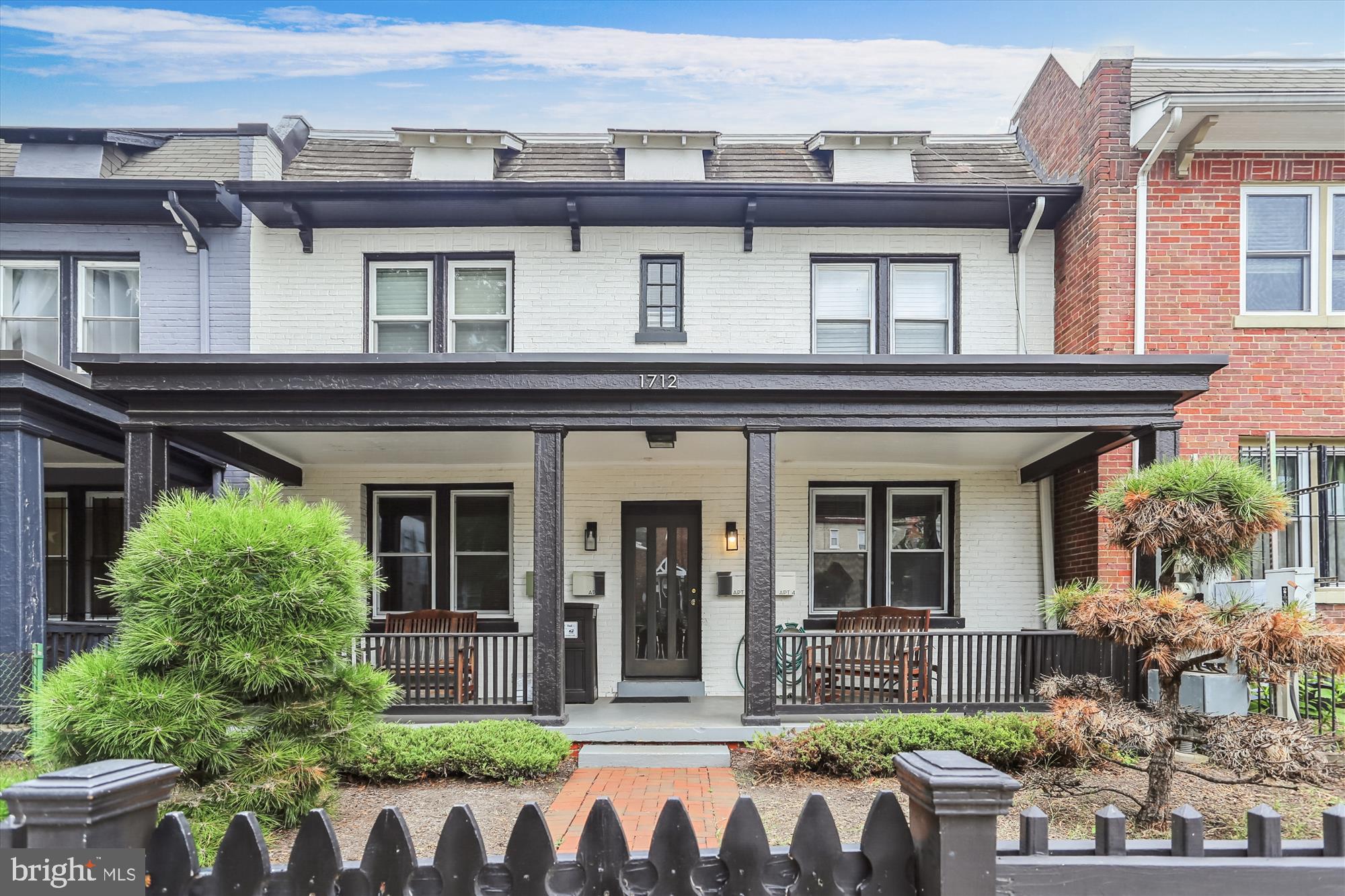 1712 West Virginia Avenue Northeast, Unit 1 Washington, DC 20002 - Photo 1 of 15 front view of a house with a porch