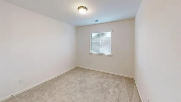 an empty room with a empty space
