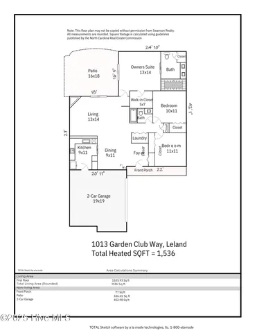 $399,500 | 1013 Garden Club Way, Leland, NC 28451