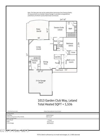 $399,500 | 1013 Garden Club Way, Leland, NC 28451