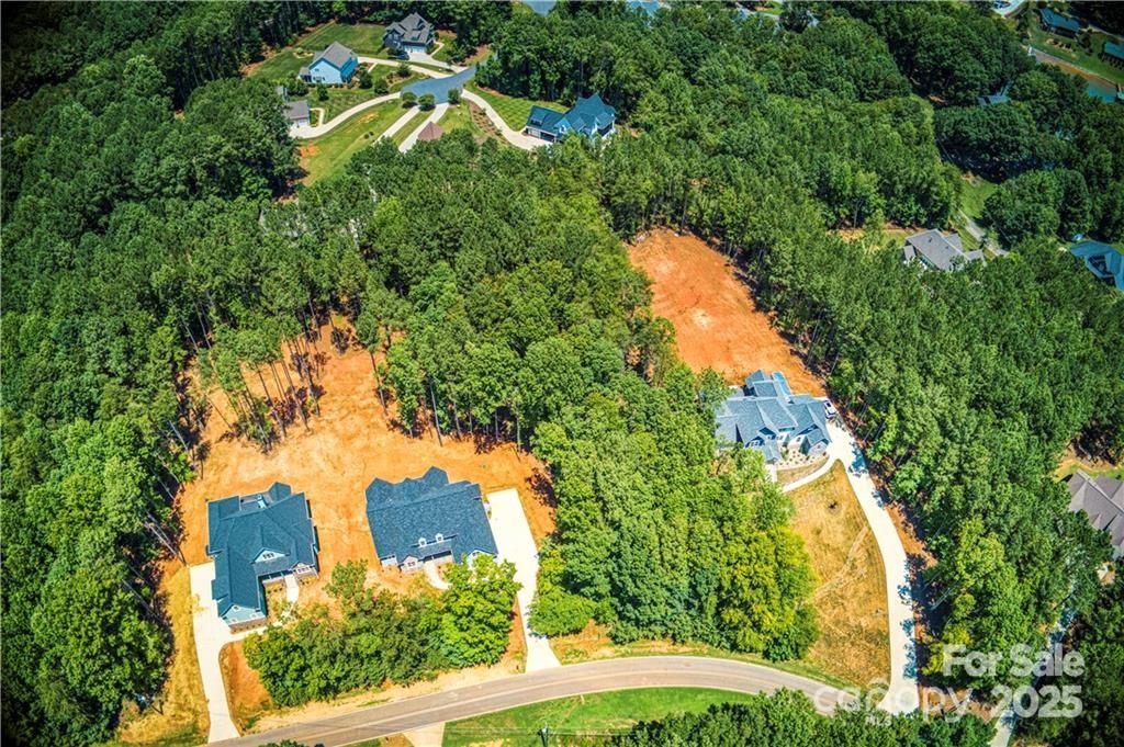 496 Kenway Loop Mooresville, NC 28117 - Photo 26 of 32 an aerial view of residential houses with outdoor space and trees