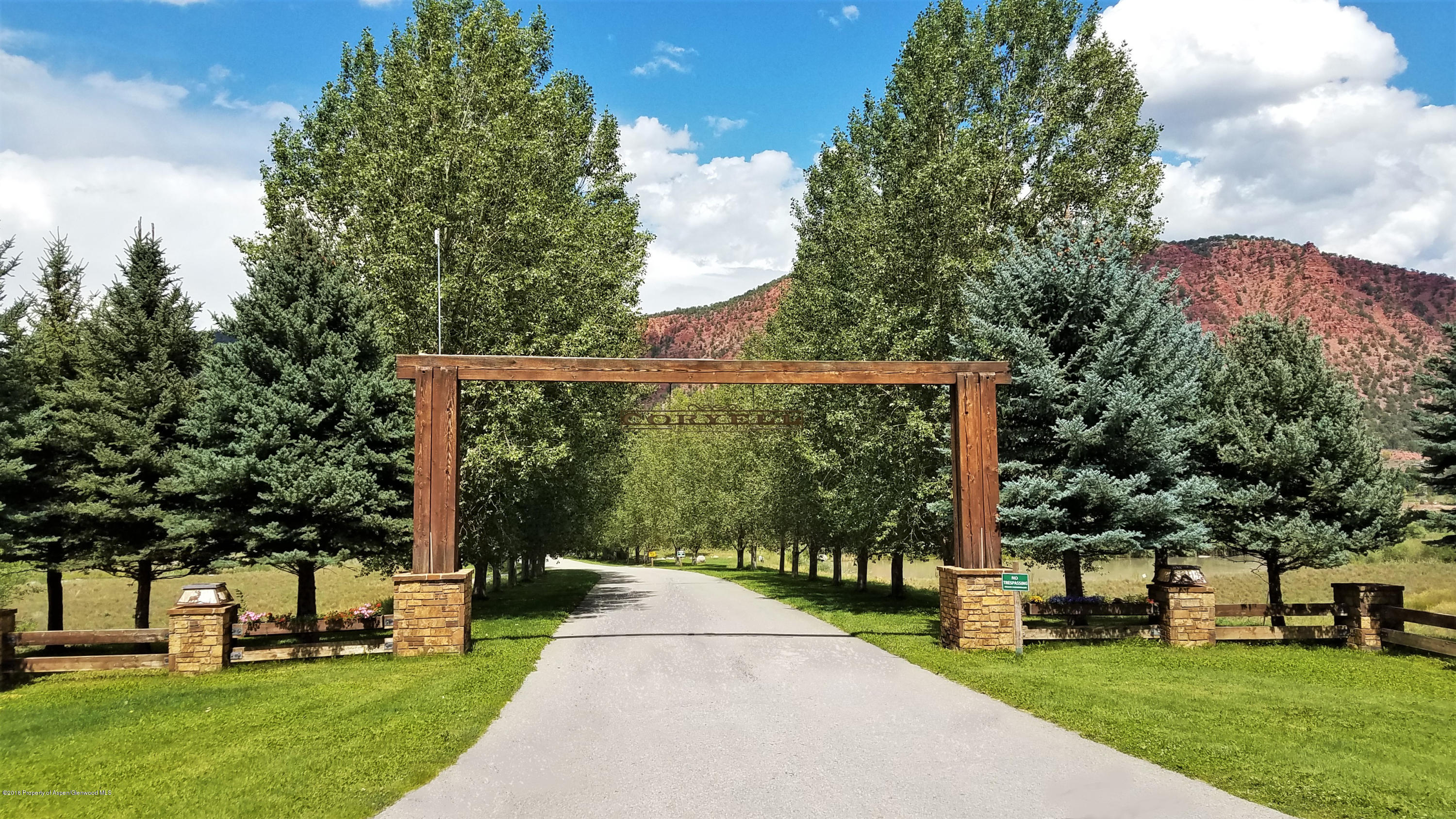 437 Coryell Ranch Road Carbondale, CO 81623 - Photo 2 of 11 Coryell Entrance2