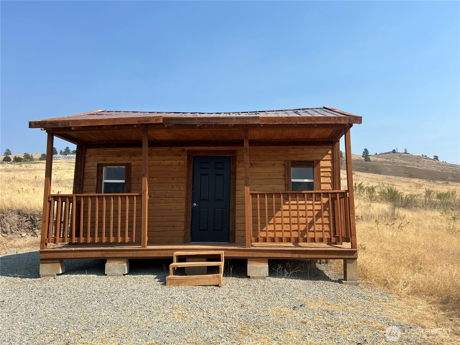 0 Old Tressle Road Oroville, WA 98844 - Photo 1 of 11 a view of a bench in the roof deck
