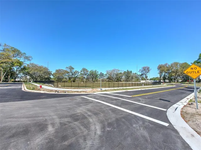 a view of a city street