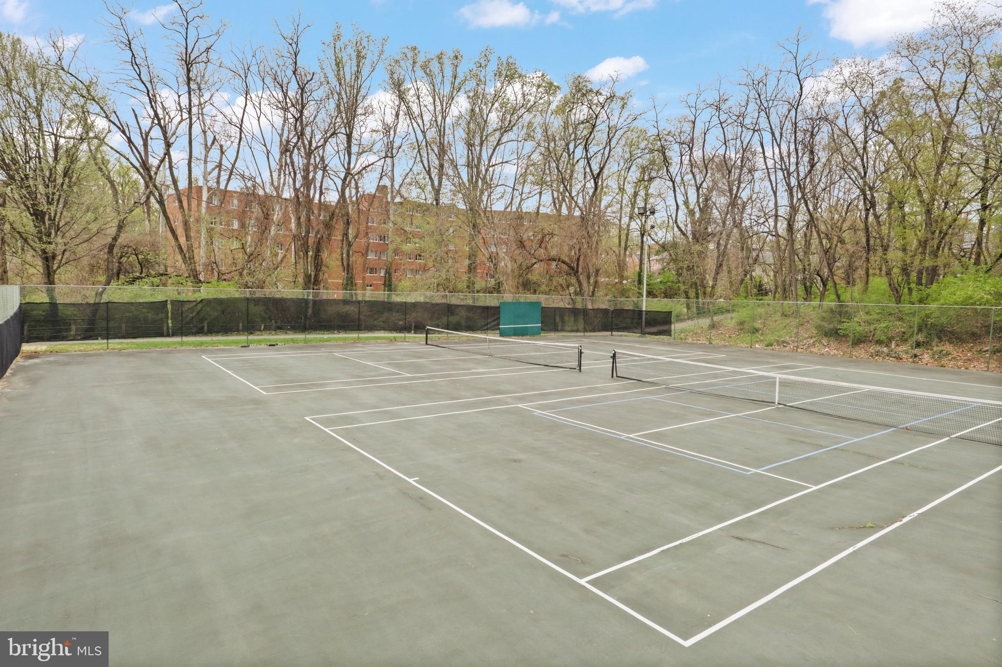 4600 South Four Mile Run Drive, Unit 207 Arlington, VA 22204 - Photo 33 of 53 a view of a tennis court