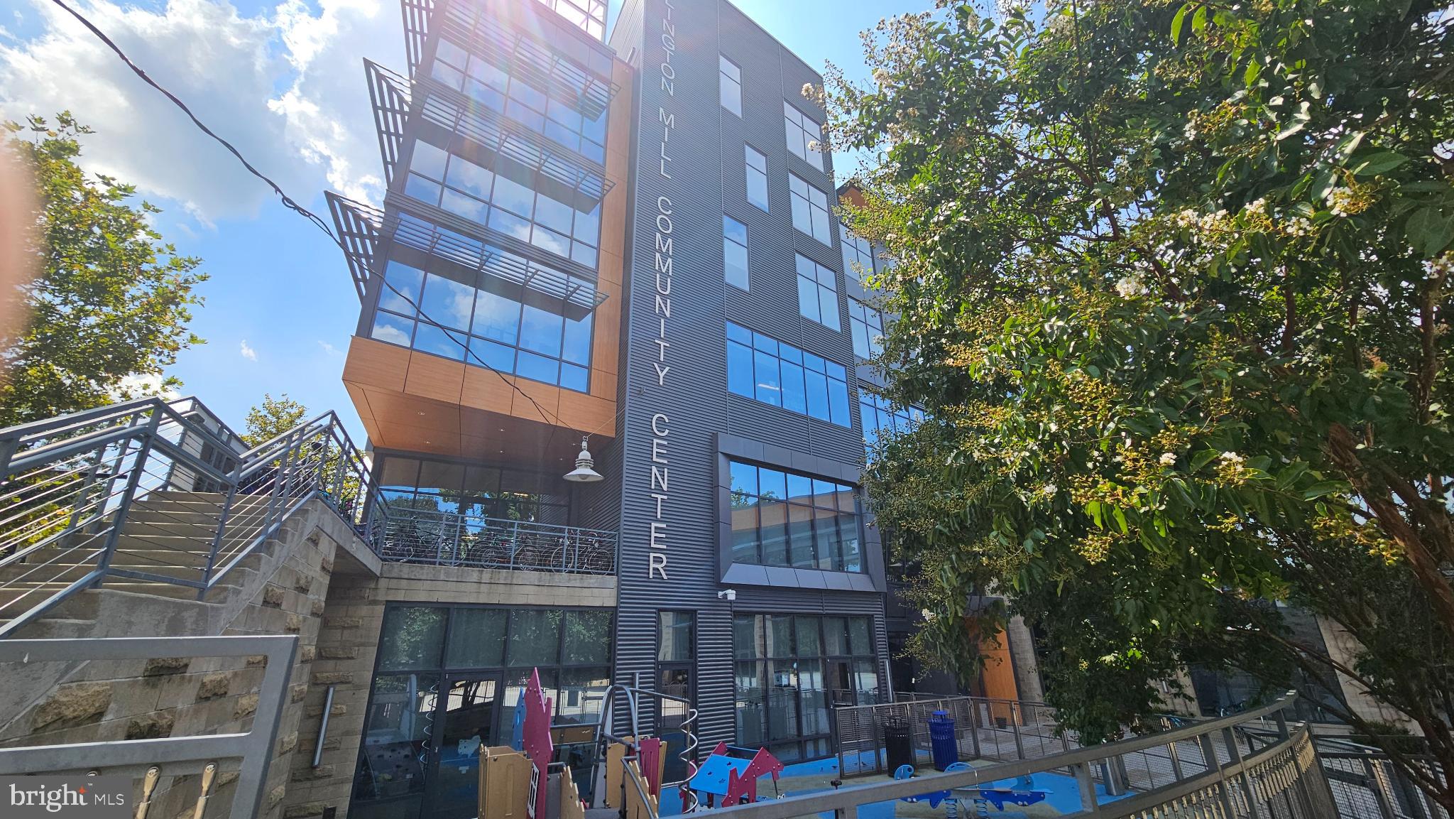 4600 South Four Mile Run Drive, Unit 207 Arlington, VA 22204 - Photo 43 of 53 a front view of a building with street view