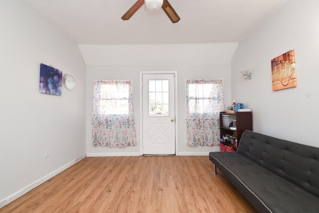 70 Intervale Road Springfield, MA 01118 - Photo 15 of 39 a view of workspace with wooden floor and window