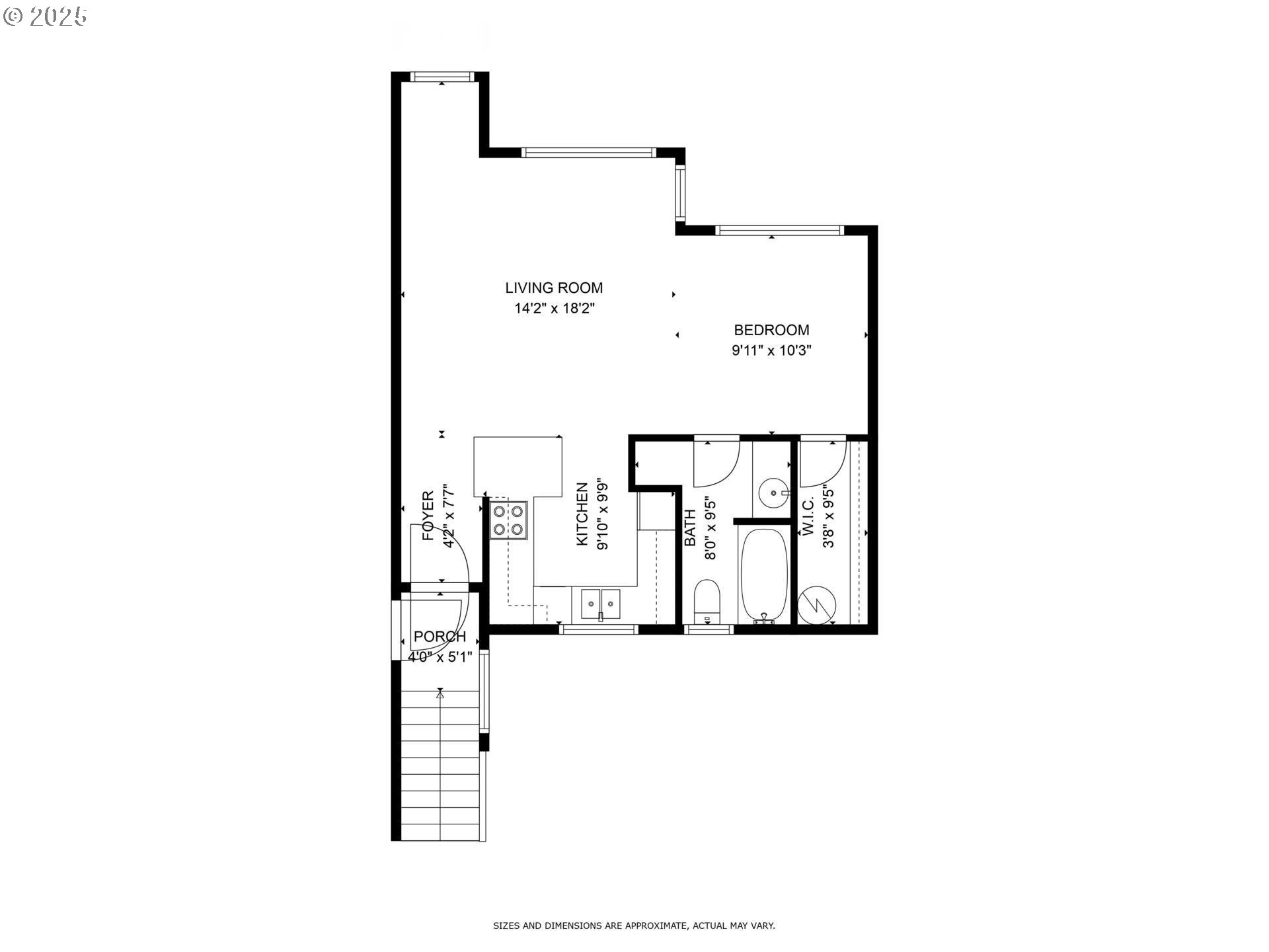107 Sunset Boulevard Cannon Beach, OR 97110 - Photo 25 of 25 a picture of floor plan
